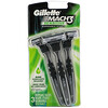 Gillette, Afeitadora desechable para piel sensible Mach3, 3 afeitadoras