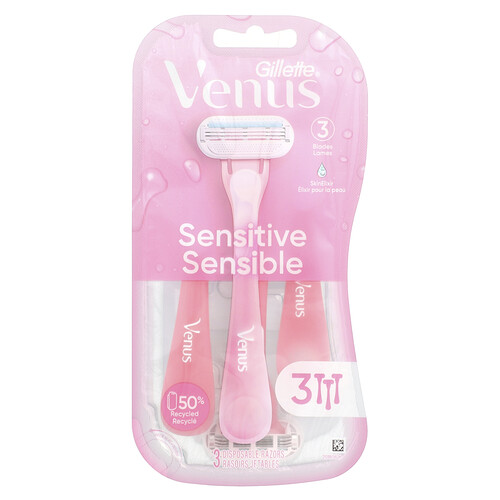Gillette Venus Sensitive 3 Disposable Razors