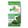 gimMe, Premium Roasted Seaweed, Wasabi , 0.35 oz (10 g)