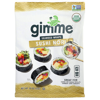 gimMe, Involtini di alghe per sushi nori, 23 g