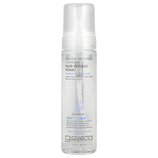 Giovanni, Mousse Air-Turbo Charged, Espuma para peinar el cabello, 207 ml (7 oz. líq.)