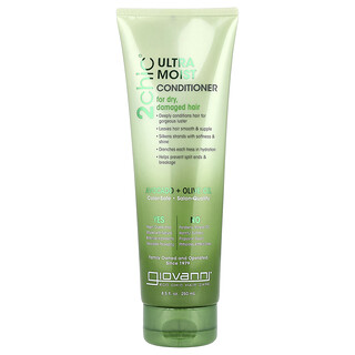 Giovanni, 2chic®, Ultra Moist Conditioner, Για Ξηρά, Ταλαιπωρημένα Μαλλιά, Αβοκάντο + Ελαιόλαδο, 8.5 fl oz (250 ml)