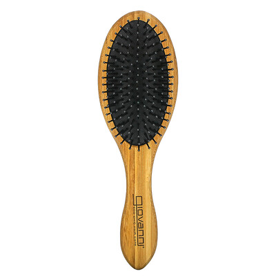 Giovanni Bamboo Oval Hairbrush, 1 Brush