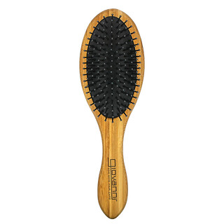 Giovanni, Cepillo para el cabello ovalado de bambú, 1 cepillo