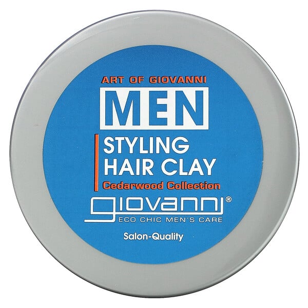 Giovanni, Art Of Giovanni Men, Styling Hair Clay, Cedarwood Collection, 2 oz (56 g)