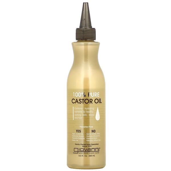 100% Pure Castor Oil, 8.5 fl oz (250 ml)