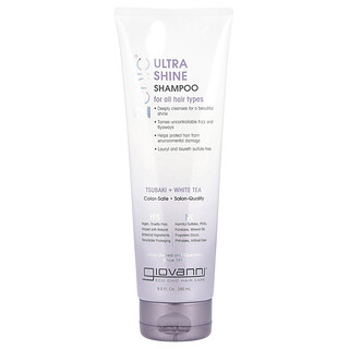 Giovanni, Ultra Shine Shampoo, für alle Haartypen, Tsubaki + weißer Tee, 250 ml (8,5 fl. oz.)