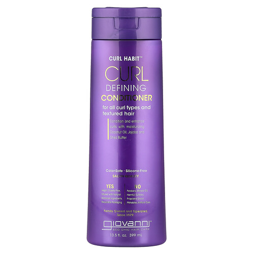 Giovanni, Curl Defining Conditioner, For All Curl Types and Textured Hair, 13.5 fl oz (399 ml)