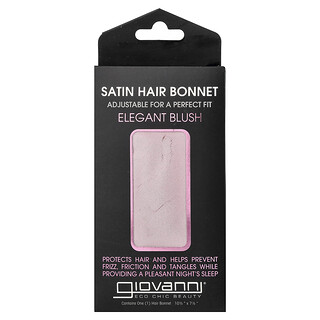 Giovanni, Bonnet en satin, Blush élégant, 1 bonnet pour cheveux