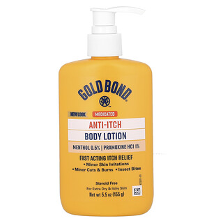 Gold Bond, Medicated, Anti-Itch Body Lotion, 5.5 oz (155 g)