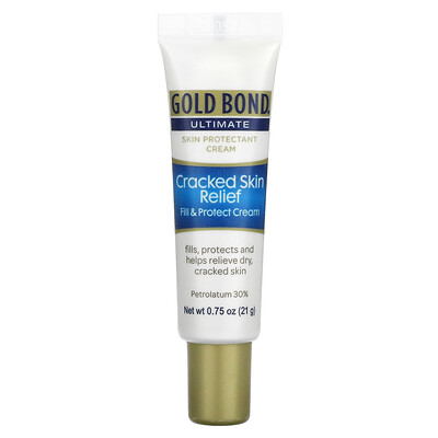 Gold Bond Ultimate, крем, заполняющий и защищающий от потрескавшейся кожи, 21 г (0,75 унции)
