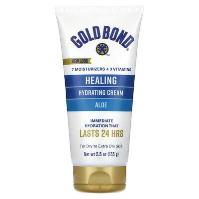 Gold Bond Ultimate, Skin Therapy Cream, лечебный крем, алоэ, 155 г (5,5 унции)