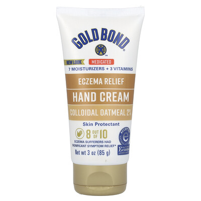 Photos - Cream / Lotion Gold Bond Gold Bond, Medicated, Eczema Relief Hand Cream, 3 oz  GLD(85 g)