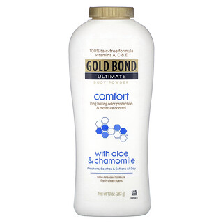 Gold Bond, Ultimate, Body Powder, Comfort, Body Powder, Comfort, With Aloe & Chamomile, Körperpuder, Komfort, mit Aloe und Kamille, 283 g (10 oz.)