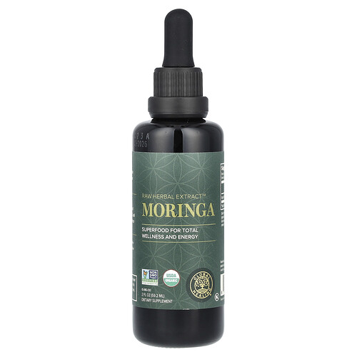Global Healing, Raw Herbal Extract, Moringa, roher Kräuterextrakt, 59,2 ml (2 fl. oz.)