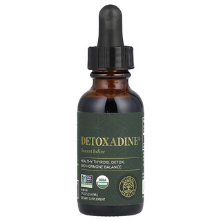 Global Healing, Detoxadine（デトキサジン）、新生ヨウ素、29.6ml（1液量オンス）