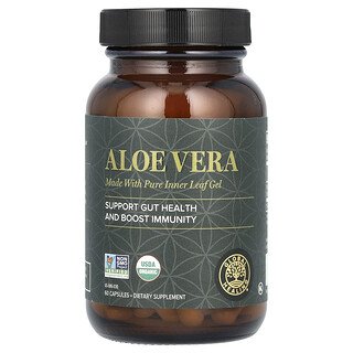 Global Healing, Aloe Vera, 60 Capsules (180 mg per Capsule)