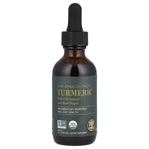 Global Healing, Raw Herbal Extract, Kurkuma, roher Kräuterextrakt, Kurkuma, 59,2 ml (2 fl. oz.)