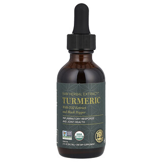 Global Healing, Raw Herbal Extract, Kurkuma, roher Kräuterextrakt, Kurkuma, 59,2 ml (2 fl. oz.)