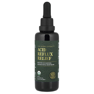 Global Healing, Raw Herbal Extract™, Soulagement des reflux gastriques, 59,2 ml