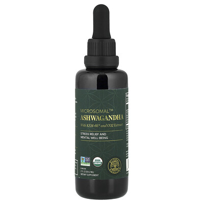 Global Healing, Ashwagandha Microsomal™, 59,2 ml (2 oz. líq.)