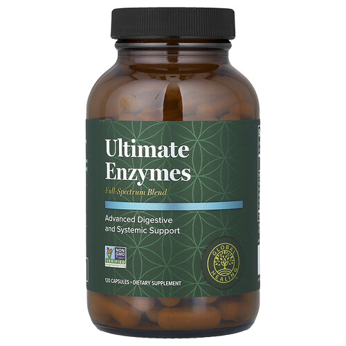 Global Healing, Ultimate Enzymes, ultimative Enzyme, 120 Kapseln