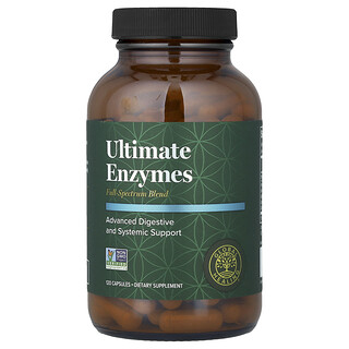 Global Healing, Ultimate Enzymes, 120 Capsules
