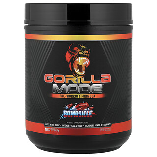 Gorilla Mind, Mode®，锻炼前配方，Bombsicle，1.75 磅（792 克）