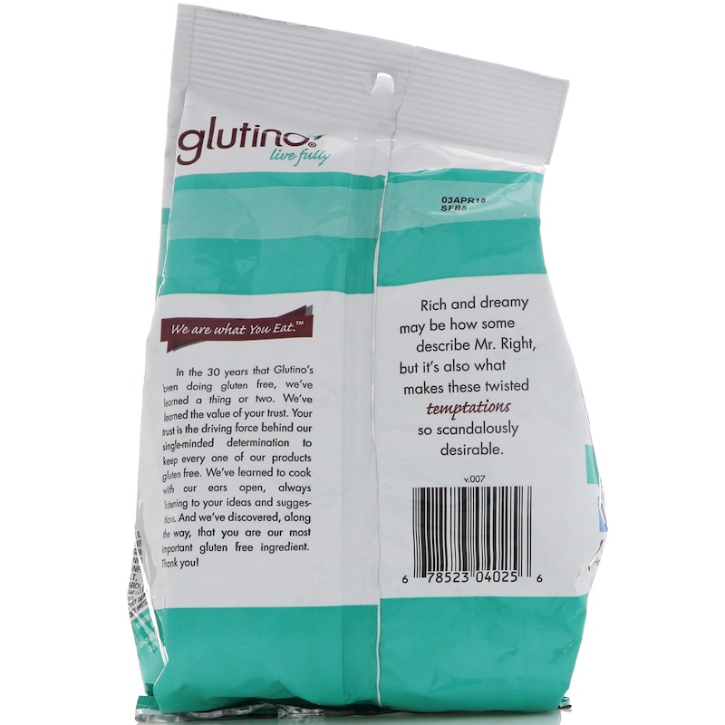 Glutino, Gluten Free Yogurt Covered Pretzels, 5.5 oz (156 g) iHerb