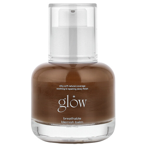 Glow, Breath Blemish Balm, Balsam gegen Unreinheiten, für alle Hauttypen, Braun, 30 ml (1 fl. oz.)