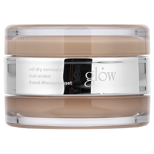 Glow, Corrector no seco, Para todo tipo de piel, Atardecer arena/miel, 10 g (0,35 oz)