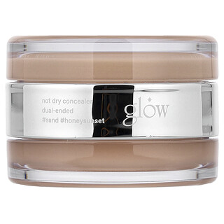 Glow, Niet-uitdrogende concealer, voor alle huidtypen, Sand/Honeysunset, 10 g