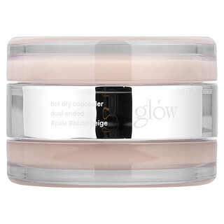Glow, Niet-uitdrogende concealer, voor alle huidtypen, licht/blush beige, 10 g