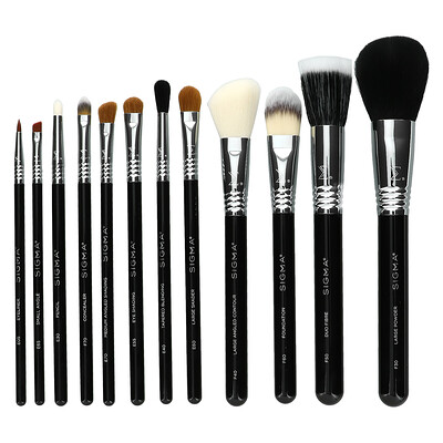 

Sigma, Essential Brush Kit, 12 Piece Kit