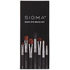 Sigma, Basic Eye Brush Set, 7 Piece Set