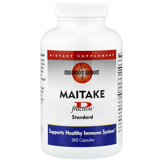 ماشروم ويسدوم‏, Maitake D-Fraction® ، قياسي ، 360 كبسولة