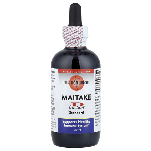 Mushroom Wisdom, Maitake D-Fraction®, Standard, 120 ml