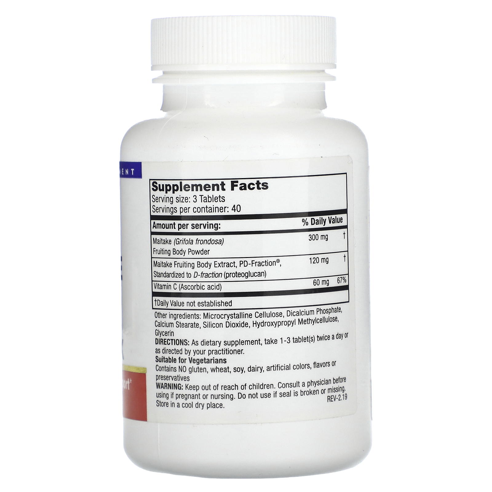 Mushroom Wisdom, Maitake DFraction, Pro 4X, 120 Vegetarian Tablets