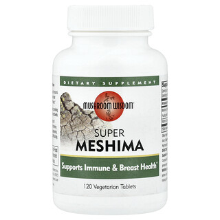 Mushroom Wisdom, Super Meshima, 120 Χορτοφαγικά Δισκία