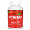 Gummiology, 成年人維生素 B12 軟糖，樹莓味，90 粒素食軟糖