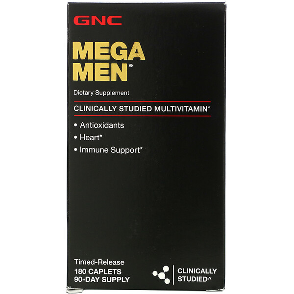 GNC‏, Clinically Studied Multivitamin, 180 Caplets