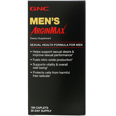 GNC Men's ArginMax, 180 Caplets