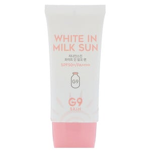 Отзывы о G9skin, White In Milk Sun, SPF 50+ PA++++, 40 g