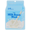 G9skin, Reine-Milch-Bombe Gesichtsmaske, 5 Masken, jeweils 21 ml