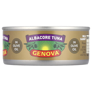 Genova, Albacore Tuna In Olive Oil, 5 oz (142 g)