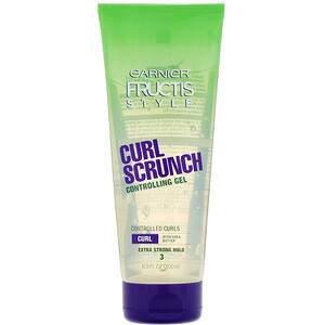 Отзывы о Garnier, Fructis, Curl Scrunch, Controlling Gel, 6.8 fl oz (200 ml)