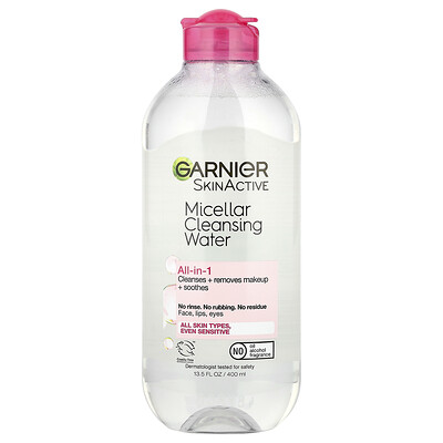 Product Image for Garnier, SkinActive, Micellar Cleansing Water, All-In-1 , 13.5 fl oz (400 ml)