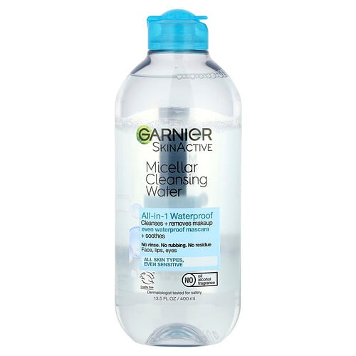 Garnier SkinActive Micellar Cleansing Water All in 1 Cleanser & Waterproof Makeup Remover, 13.15 oz - 13.5 oz | CVS
