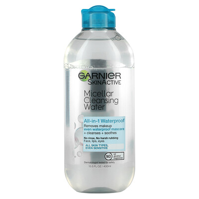 

Garnier SkinActive Micellar Cleansing Water Waterproof 13.5 fl oz (400 ml)