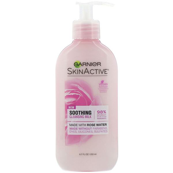 SkinActive, Soothing Cleansing Milk with Rose Water,  6.7 fl oz (200 ml)